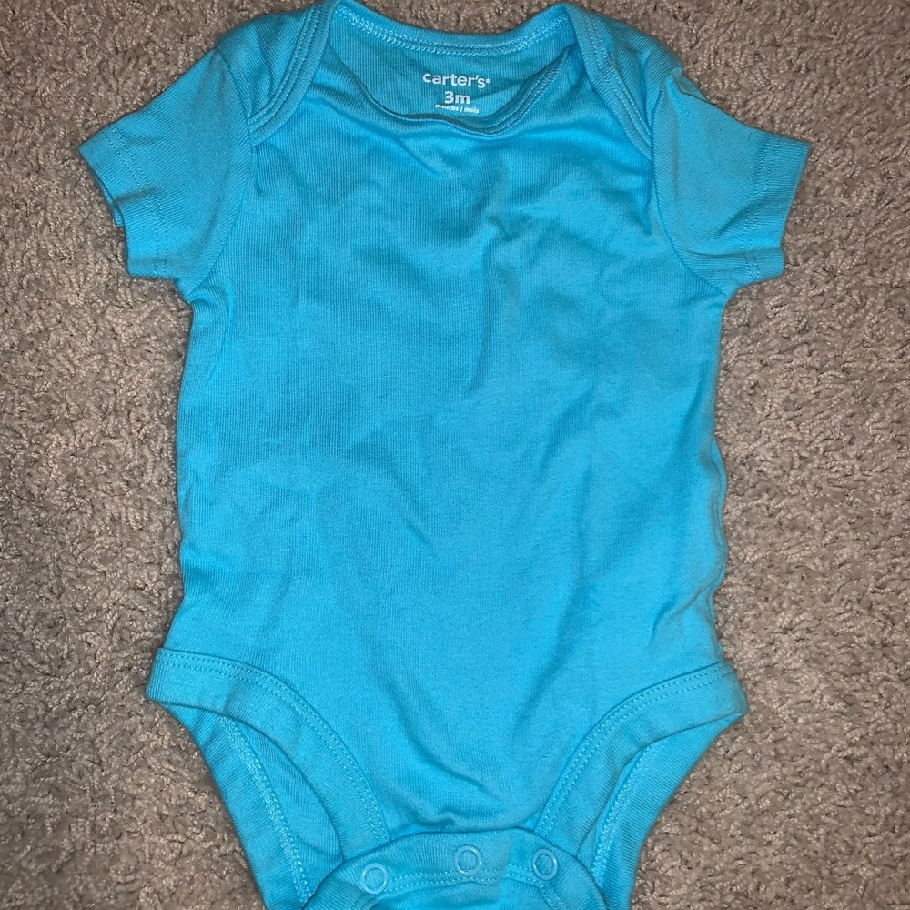 Blue onesie